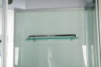 Душевая кабина WeltWasser WW500 Werra 802 80x80 10000003225 профиль Хром стекло прозрачное