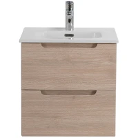 Тумба под раковину BelBagno Etna 50 ETNA-500-2C-SO-RG подвесная Rovere Grigio МДФ / ЛДСП