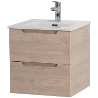 Тумба под раковину BelBagno Etna 50 ETNA-500-2C-SO-RG подвесная Rovere Grigio МДФ / ЛДСП
