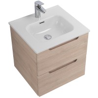 Тумба под раковину BelBagno Etna 50 ETNA-500-2C-SO-RG подвесная Rovere Grigio МДФ / ЛДСП
