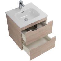 Тумба под раковину BelBagno Etna 50 ETNA-500-2C-SO-RG подвесная Rovere Grigio МДФ / ЛДСП