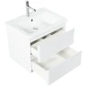 Тумба под раковину BelBagno 60 ALBANO-CER-600-2C-SO-BL подвесная Bianco Lucido МДФ / ЛДСП