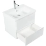 Тумба под раковину BelBagno 60 ALBANO-CER-600-2C-SO-BL подвесная Bianco Lucido МДФ / ЛДСП