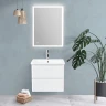 Тумба под раковину BelBagno 60 ALBANO-CER-600-2C-SO-BL подвесная Bianco Lucido МДФ / ЛДСП