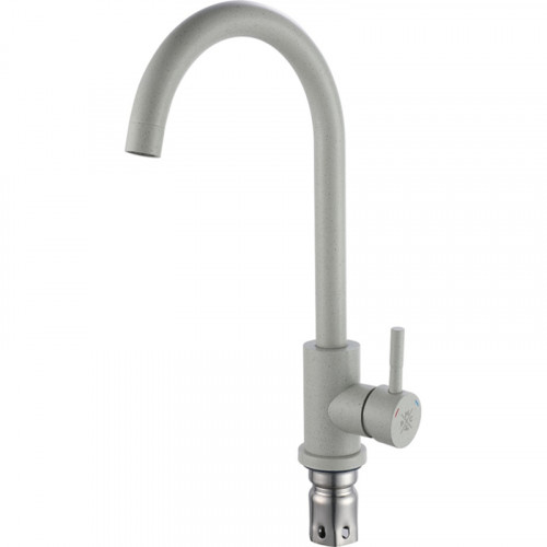 Смеситель для кухни Ростовская Мануфактура Сантехники SUS124GY-017F Серый