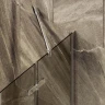 Шторка для ванны Maybah Glass MGV-916-4 990х1400 поворотная с добором Хром глянцевый стекло бронзовое