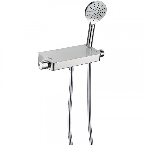 Смеситель для душа Allen Brau Fantasy 5.11002-00 с термостатом Хром латунь на стену