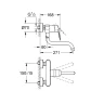 Смеситель для кухни Grohe Eurodisc Cosmopolitan 33772002 Хром