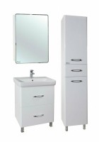 Шкаф пенал Bellezza Джела 40 R 4629805711018 Белый МДФ / ЛДСП