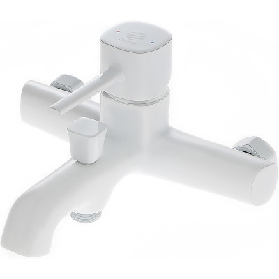 Смеситель для ванны Orange Karl M05-100w Белый на стену