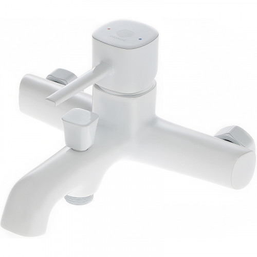 Смеситель для ванны Orange Karl M05-100w Белый на стену