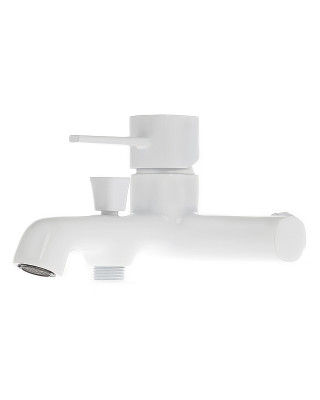 Смеситель для ванны Orange Karl M05-100w Белый на стену