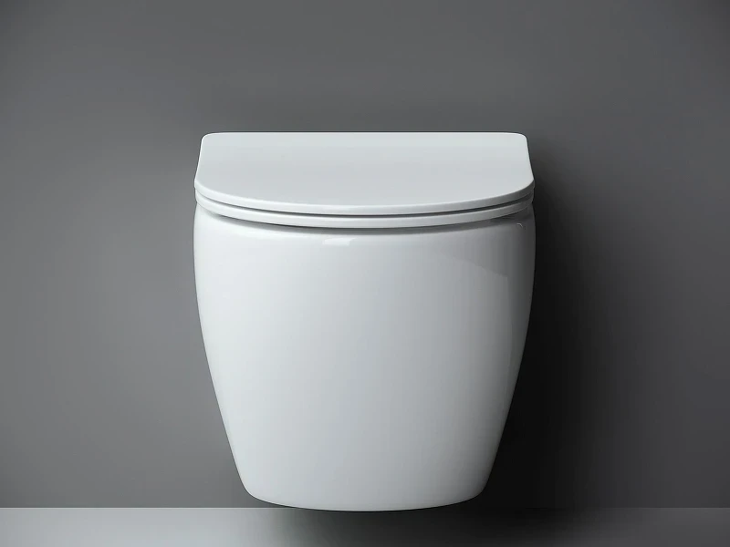 Комплект унитаза DIWO Ceramicanova Metropol CN4002 с сиденьем с инсталляцией DIWO 4501 с клавишей смыва цвет Глянцевый белый
