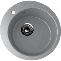 Кухонная мойка Ulgran Classic U-405-342 Графит искусственный камень (литьевой мрамор) встраиваемый