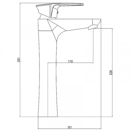 Смеситель для раковины Orange OneLife P09-121cr Хром