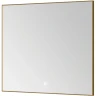 Зеркало Boheme Modern 80x70 543-080-MG с подсветкой Золото матовое с сенсорным выключателем стекло