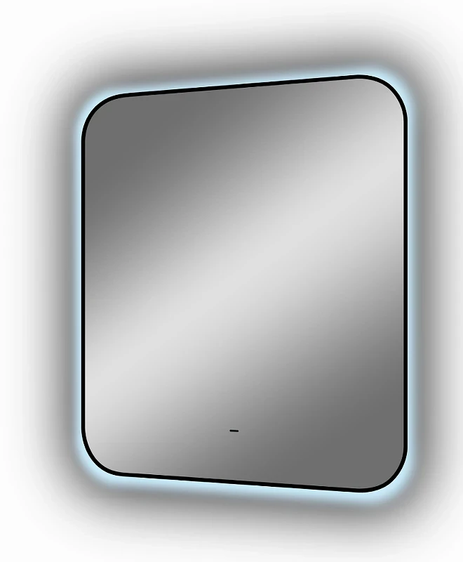 Зеркало Континент Torry 600х700 ЗЛП1534 с подсветкой с бесконтактным выключателем МДФ / ЛДСП, стекло