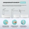 Смеситель для раковины Wellsee ONCE! and forever 182409000 цвет Розовое золото