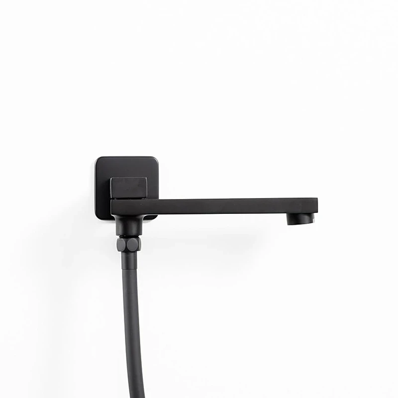 Душевая система Frap F7191-6 цвет Черный матовый