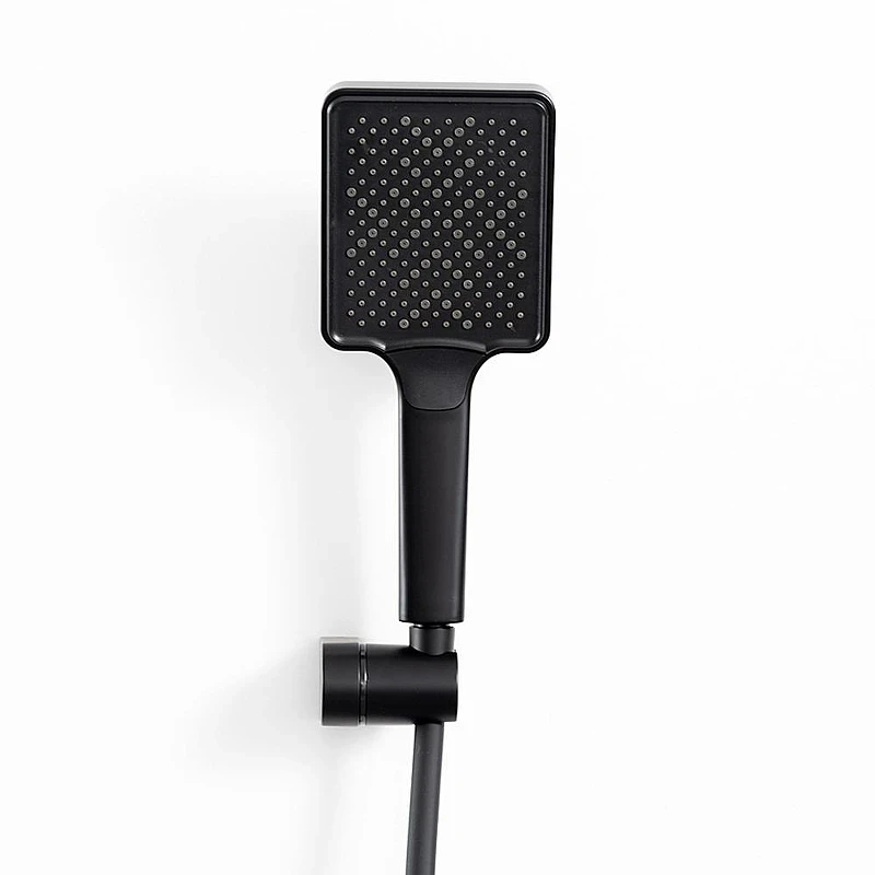 Душевая система Frap F7191-6 цвет Черный матовый