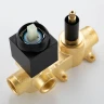 Душевая система Frap F7191-6 цвет Черный матовый