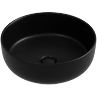 Раковина-чаша Ceramicanova Taycan 38 CN12003MB Черная матовая фарфор накладная