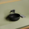 Раковина-чаша Ceramicanova Taycan 38 CN12003MB Черная матовая фарфор накладная