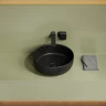 Раковина-чаша Ceramicanova Taycan 38 CN12003MB Черная матовая фарфор накладная