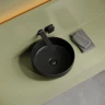 Раковина-чаша Ceramicanova Taycan 38 CN12003MB Черная матовая фарфор накладная