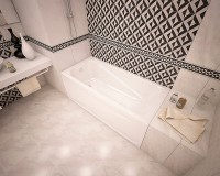 Акриловая ванна Melodia della vita Simple 160х70 MBHR00216070 без гидромассажа