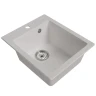 Кухонная мойка Mixline Комфорт ML-GM14 42 551907 цвет Белый