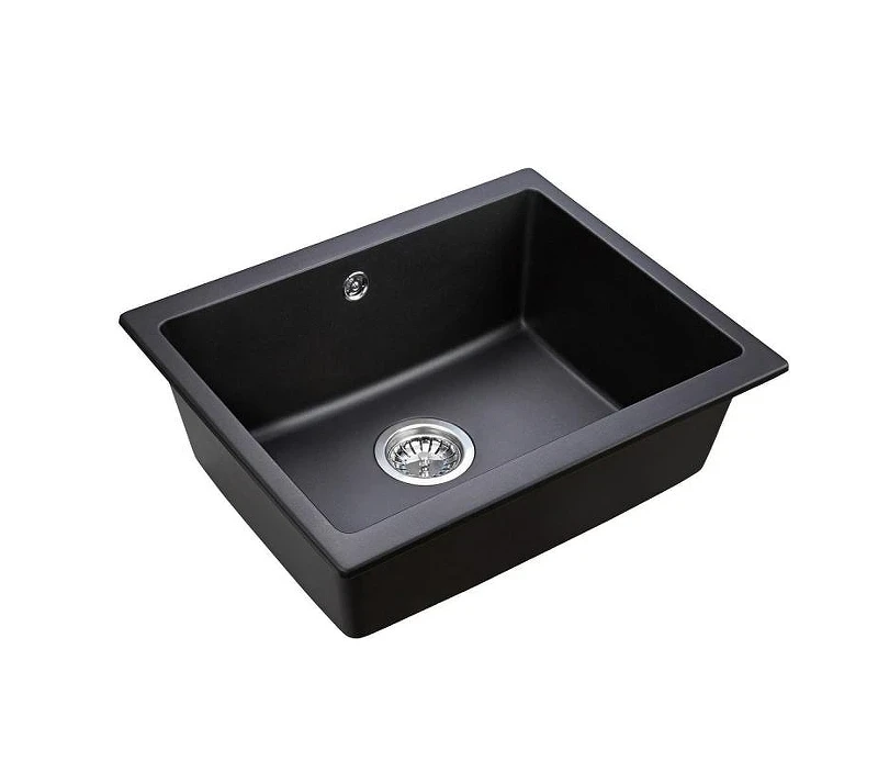 Кухонная мойка Emar Quartz 55,5 EMQ-1555.P цвет Морион