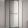 Душевой уголок RGW Passage PA-081B 120х120 35088122-24 профиль Черный стекло матовое-сатинат