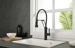 Смеситель для кухни Emar Steel ЕСВ 7012 цвет Black