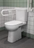 Унитаз компакт Roca Access ZRU9307684 без бачка и сиденья