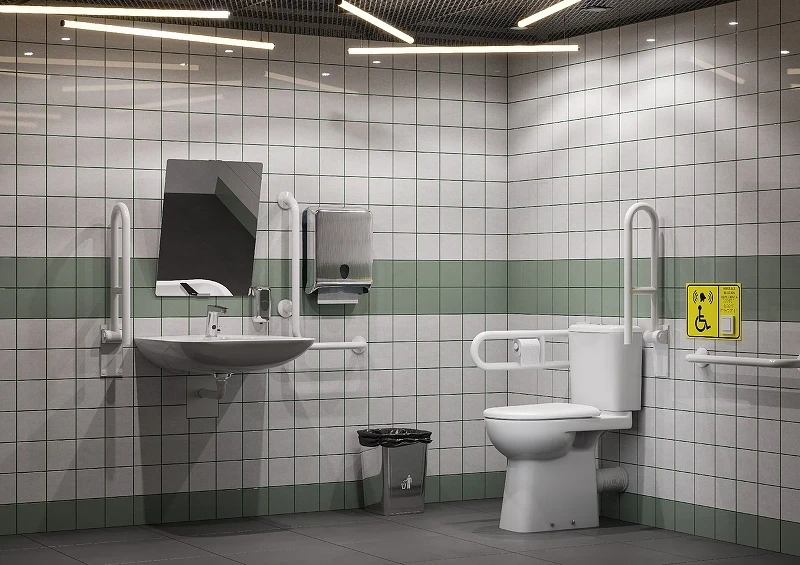 Унитаз компакт Roca Access ZRU9307684 без бачка и сиденья