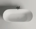 Ванна из искусственного камня Salini Mona 180х80 102921M Белая матовая