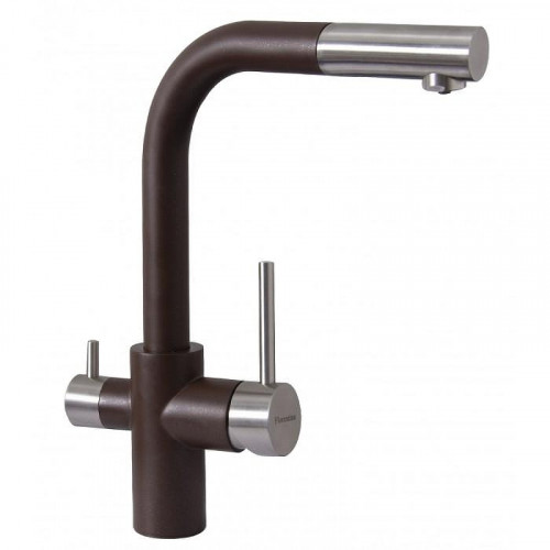 Смеситель для кухни Florentina Кристалл 333.32H.2123.206 цвет Брауни