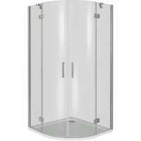 Душевой уголок Good Door Saturn R-90-C-CH 90x90 профиль Хром стекло прозрачное