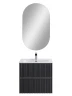 Тумба под раковину Art&Max Elegant 60 AM-ELEGANT-600-2C-SO-GM-LED подвесная цвет Серый матовый