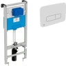 Инсталляция для унитаза Ideal Standard Prosys TT00007/123AC с Белой клавишей смыва