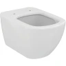 Комплект унитаза с инсталляцией Ideal Standard Tesi Aqua Blade TT00002/121A6 с сиденьем Микролифт и Черной матовой клавишей смыва фарфор подвесной