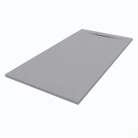 Душевой поддон из искусственного камня Starohome Nordic 160х90 20121541 цвет Серый матовый