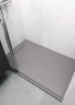 Душевой поддон из искусственного камня Starohome Nordic 160х90 20121541 цвет Серый матовый