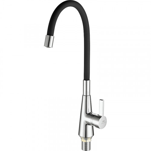 Смеситель для кухни Fashun A4153+B04 цвет Хром Черный