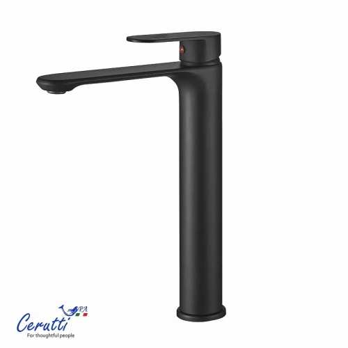 Смеситель для раковины Ceruttispa Орацио (Orazio) XLMB CT12072 12072 цвет Черный матовый