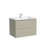 Тумба с раковиной Sancos Snob R 70 SNR70CE+Ceramicanova Element 70 CN7007 подвесная Beige Soft