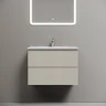 Тумба с раковиной Sancos Snob R 70 SNR70CE+Ceramicanova Element 70 CN7007 подвесная Beige Soft