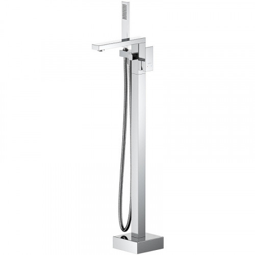 Смеситель для ванны Aquatek Либра AQ1645CR Хром латунь на пол