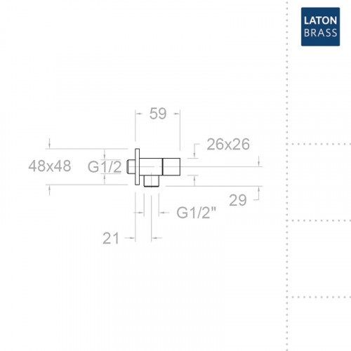 Гигиенический душ с запорным вентилем Ramonsoler WC 411902WC Хром